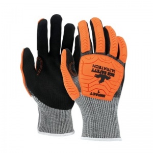 MEGUT1955L - MCR Safety® Large UltraTech® Nitrile Cut Resistant Gloves With Nitrile...